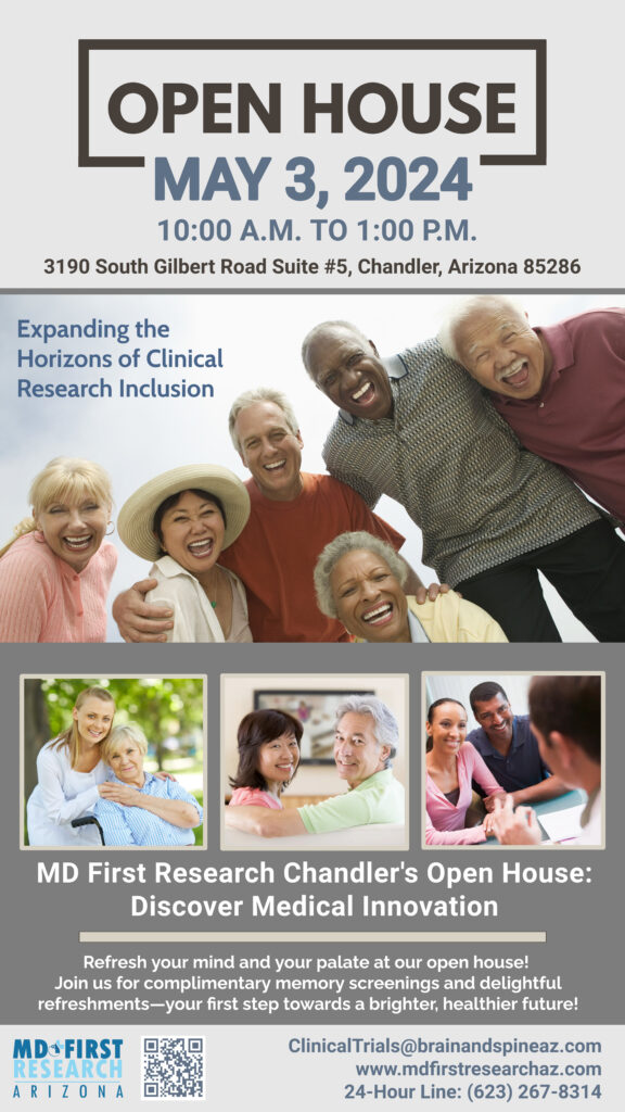 MD First Research Chandler held an Open House on Friday, May 3, 2024