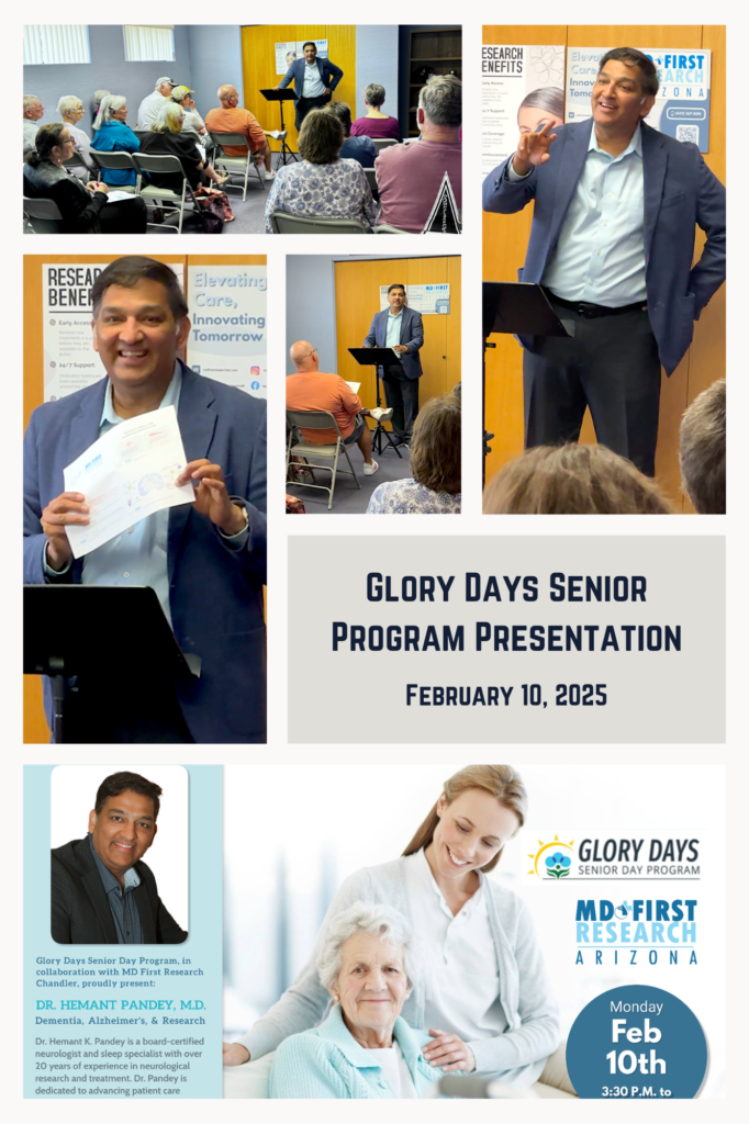 Glory Days Senior Program Presentation